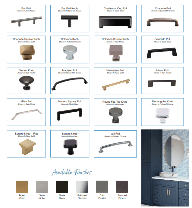 Cabinet Pulls and Knobs